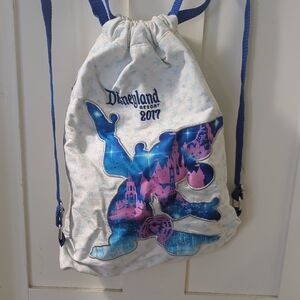 Disneyland Resort Blue and Pink Backpack